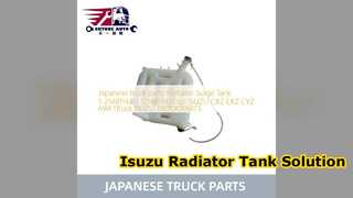 Piezas de repuesto del tanque de compensación del radiador Isuzu
