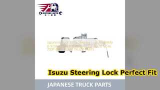 Reemplazo del conjunto de cerradura de dirección 8973870360 de Isuzu 700P