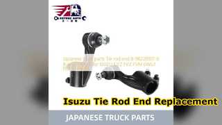 Extremo de barra de acoplamiento Isuzu premium 8982281070 para camiones pesados