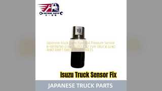 Sensor de riel de combustible para camión Isuzu 898119790