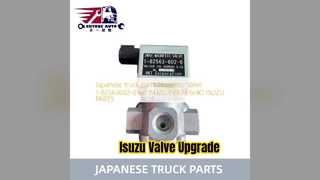 Válvula magnética Isuzu FVR34 1825636020 6HK1