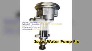 Bomba de agua del motor Isuzu FVR FTR 8943602060