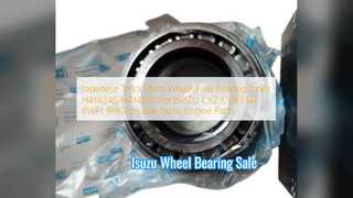 Cojinete de cubo de rueda Isuzu H414245 H414210 al mejor precio