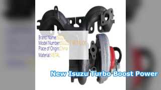 Nuevo turbocompresor Isuzu 4HG1T para piezas de camión NPR NQR71