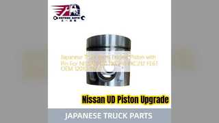 Nissan UD FE6T Pistón 12010-96507 Pieza del motor