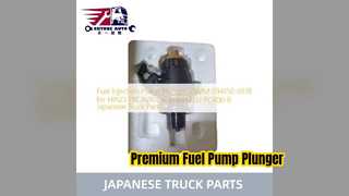 Émbolo 094150 0318 de la bomba de inyección de combustible Hino Komatsu 75MM