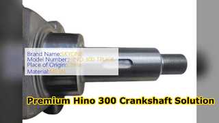 Reemplazo de alta calidad del cigüeñal Hino 300 W04D N04C