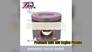 Pistón del motor HINO 500 13306 1012 Piezas de alta calidad