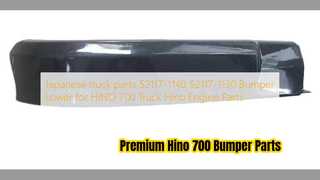 Piezas inferiores del parachoques Hino 700 52117 1140 1130