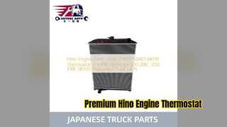 Termostato de motor Hino S1632 E9000 Piezas de calidad