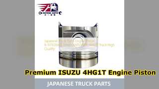 Piezas de calidad superior de mejora del pistón del motor ISUZU 4HG1T