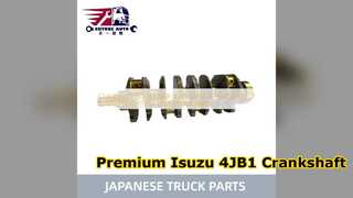 Pieza de repuesto de alto rendimiento del cigüeñal Isuzu 4JB1