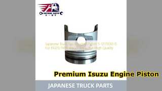 Piezas de repuesto de alta calidad del pistón del motor ISUZU 4HG1T