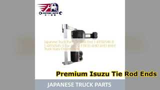 Piezas de recambio del extremo de barra de acoplamiento de Isuzu FTR