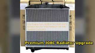 Conjunto de radiador Hino 500 J08C 16090 6790 Piezas de calidad