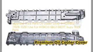 Piezas de repuesto de la cubierta del enfriador de aceite Isuzu Hitachi