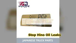 Reemplazo de la junta del enfriador de aceite Hino 500 15701 E0030