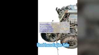 Transmisión de motor Isuzu 6HK1 usado a la venta