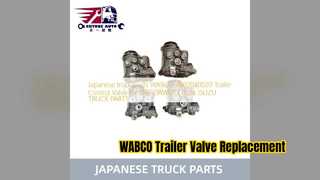 Válvula de control de remolque WABCO 4802040020 para DAF ISUZU