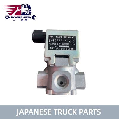 Piezas de camiones japoneses Válvula magnética 1-82563602-0 para PIEZAS ISUZU FVR34 6HK1 6HK1T ISUZU