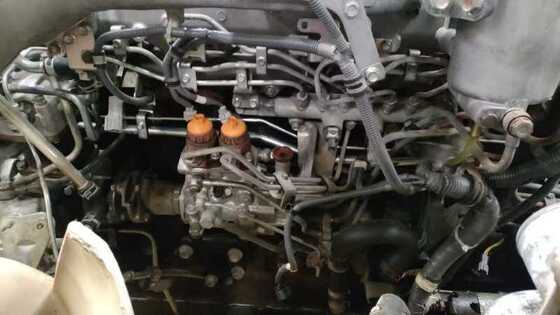 Compartes de camiones japoneses usados Motor con transmisión en buen estado para ISUZU GIGA 6WG1 en venta Compartes usadas Isuzu