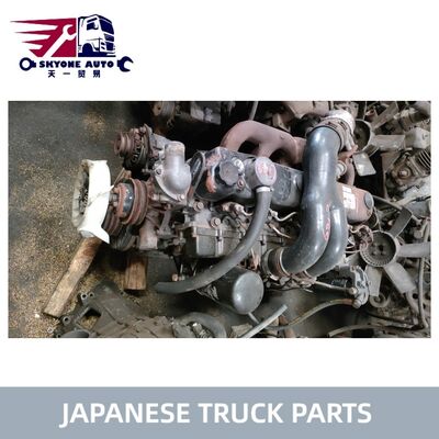 Piezas de camiones japoneses Motor usado con transmisión de 6 velocidades Buen estado para FUSO Fighter 6D17 a la venta Piezas usadas fuso