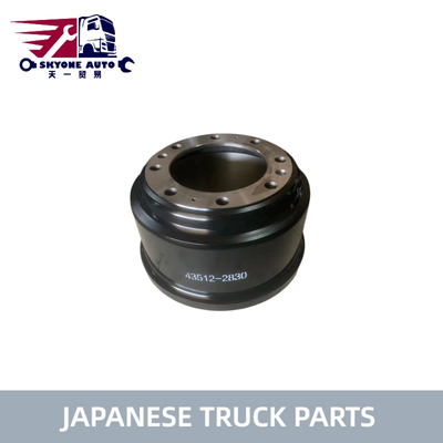 Japanese Truck Parts BRAKE DRUM 43512-2830 For HINO 500 RANGER Truck RK8J J08C J08CT on sale Hino Engine Parts