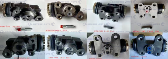 Las partes de camiones japoneses 47510-37080 cilindro de la rueda de freno RH lado Uso para HINO 300 DYNA TOYOTA COASTER HINO PARTES DE MOTOR