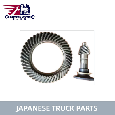 Componentes de camiones japoneses Conjunto de engranajes de accionamiento final 1-41210602-0 Relación 7/45 1 Uso para ISUZU CXH CXZ 6WA1 6WG1 Componentes de camiones Isuzu