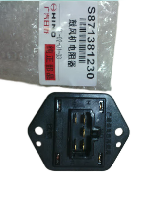 Resistencia de ventilador para camión japonés S8713-81230 S871381230 para camión HINO 700 P11C FM2P, piezas de motor Hino