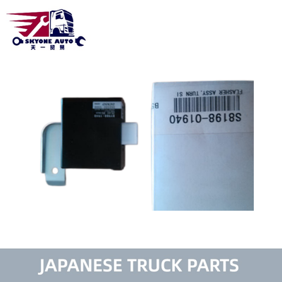 Partes de camiones japoneses Flasher Relay S8198-01940 S819801940 para camiones Hino 700 E13C P11C Partes de motores