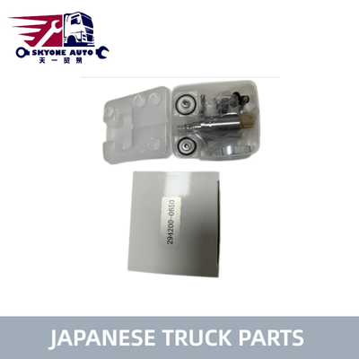 Piezas de camiones japoneses Denso Válvula SCV de control de succión 8-98043687-0 294200-0650 para HINO/ISUZU S05D 4HK1 6HK1 4HJ1 Piezas de camiones Hino