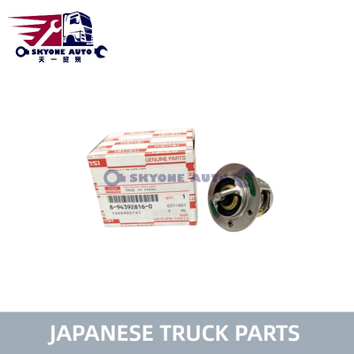 Las piezas de camión japonés termostato 8-94392816-0 894392816-0 para ISUZU FVR33 6HH1 camión ISUZU TRUCK PARTS