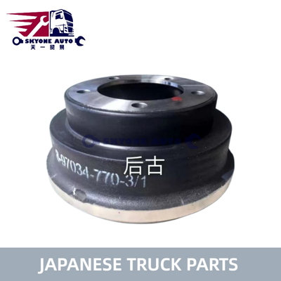 El camión japonés parte el tambor de freno 8970347701 8-97034770-1 8982489000 para el camión ISUZU NPR66 4HF1 PIEZAS DEL CAMIÓN ISUZU