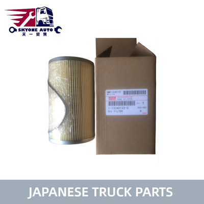 Filtro de aceite para camiones japoneses 1-13240132-0 1132401320 para camiones ISUZU FVR 6HE1 6HK1 6HH1T PIEZAS DE CAMIONES ISUZU