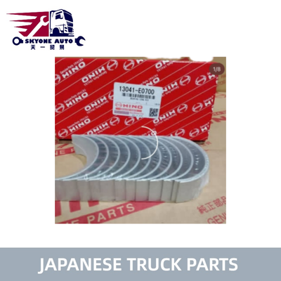 Cojinete de biela para piezas de camiones japoneses 13041-E0700 13041E0700 para camión HINO 500 J08E, piezas de motor Hino