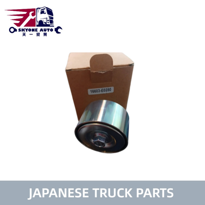 Tensor de polea loca para piezas de camiones japoneses 16603-E0280 16603E0280 para camión HINO 500 FM280 J08C J08E, piezas de motor Hino