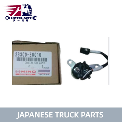 Relé de arranque para piezas de camiones japoneses 28300-E0010 28300E0010 para camiones HINO 500/700 E13C P11C, piezas de motor Hino