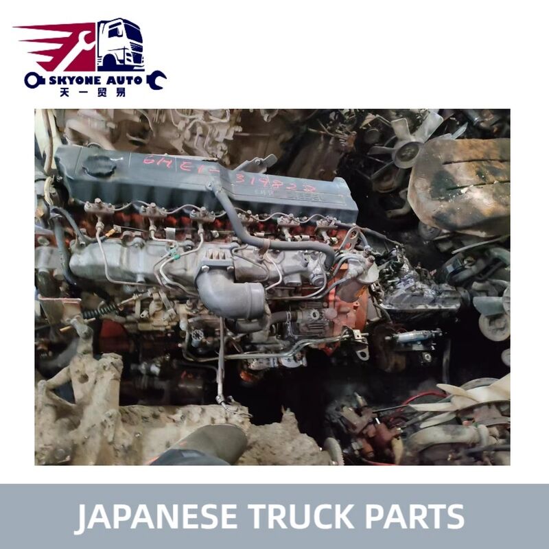Compartimientos de camiones japoneses usados Motor con transmisión en buen estado Para ISUZU FSR FVR 6HE1 en venta Compartimientos usados Isuzu