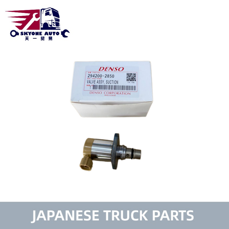 Piezas de camiones japoneses Denso Common Rail Válvula SCV 294200-2850 294200-4850 para HINO 300 TOYOTA N04C Piezas de camiones Hino