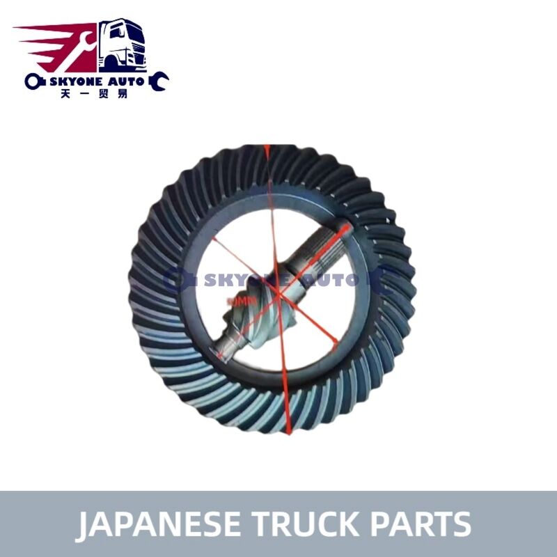 Las partes de los camiones japoneses de la corona 41221-E0640 Proporción 6/41 para el camión HINO 500 RANGER J08C J08CT HINO PARTES DE MOTOR