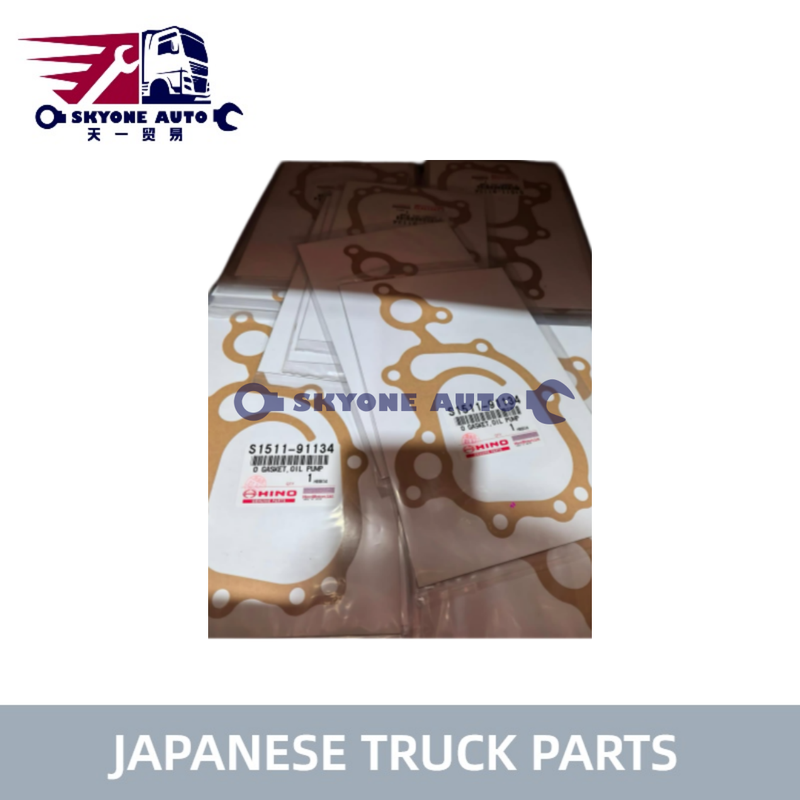 Las partes de los camiones japoneses, juntas, cubierta de la bomba de aceite S1511-91134 S151191134 Para el camión KOBELCO/HINO 500 J05E SK210-8 SK250-8 HINO MOTOR PARTS