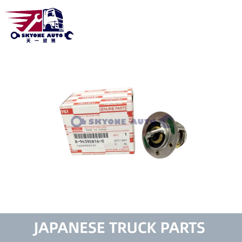 Las piezas de camión japonés termostato 8-94392816-0 894392816-0 para ISUZU FVR33 6HH1 camión ISUZU TRUCK PARTS