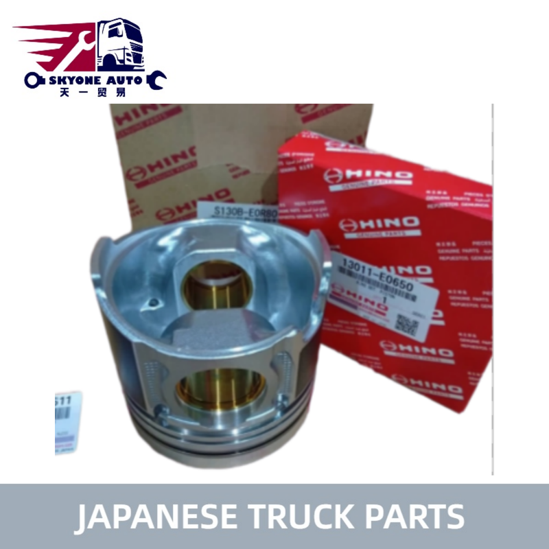 Partes de camiones japoneses Anillo de pistón de motor 13011-E0650 13011E0650 para HINO J05E J08E SK250-8 SK330-8